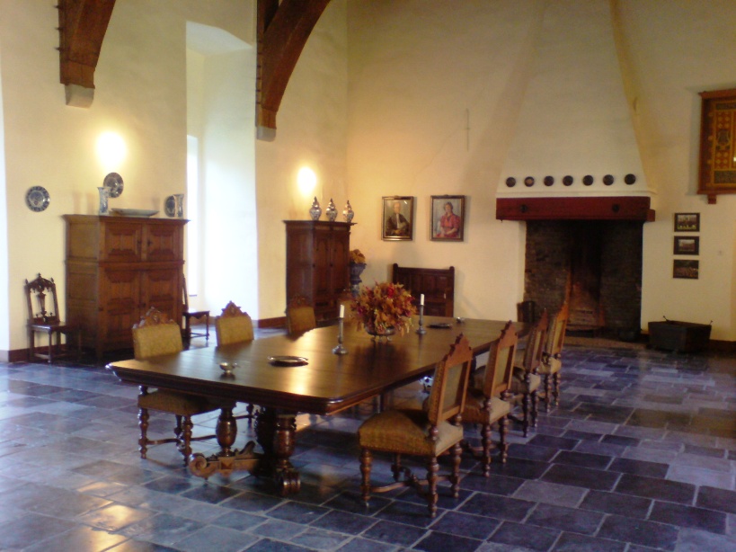 De Ridderzaal van het kasteel van Horn (13-10-2007)